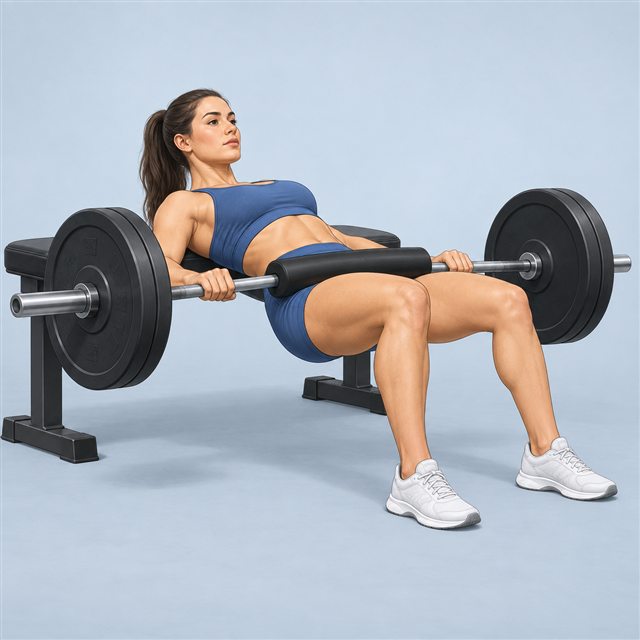 Hip thrust — Push / Pull / Legs ×2