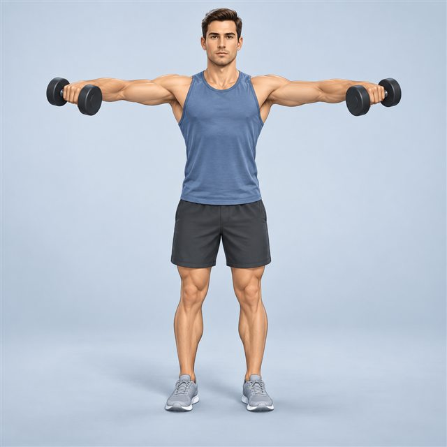Lateral raise — Push / Pull / Legs ×2