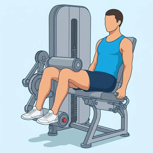 Seated leg curl — Classic Five-Day Split